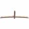 Ekena Millwork Bellingham Smooth Timber Gable Bracket, Douglas Fir, 84"W x 28"H x 3 1/2"D x 3 1/2"F, 8/12 Pitch GBW084X28X0404BEL00SDF - alternate 2